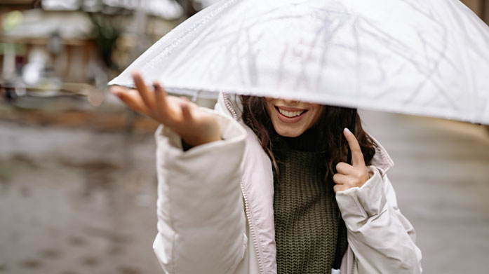 Stay Dry In Style Umbrellas Discover high-performance umbrellas in our essential edit. Choose from a range of colours, prints and designs to beat the unpredictable British weather.