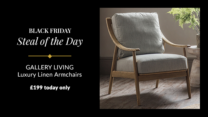 Only £199 Today: Price Drop on Linen Armchairs!