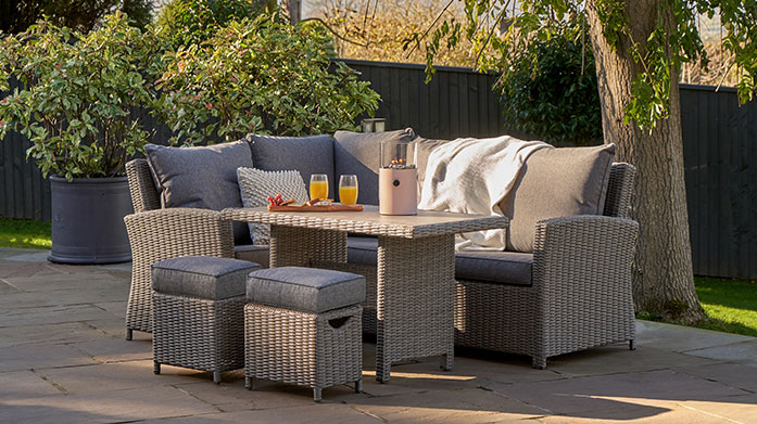 The Garden Furniture Shop Revamping your garden for summer? Not sure where to start? Step into The Garden Furniture Shop - it's filled with all you'll need to create a relaxing, sociable space, including outdoor furniture, parasols and stylish finishing touches.