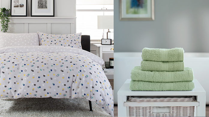 Quick Delivery: Back to Uni Fleece Bedding & Towels