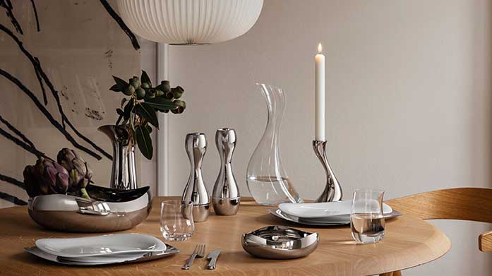 Georg Jensen Home & Gifts For the perfect housewarming gift, discover contemporary home decor and timeless designs from Scandinavian brand, Georg Jensen. 