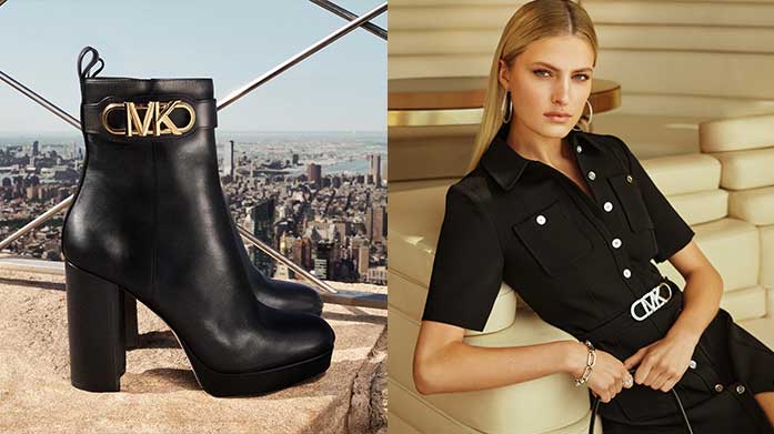 Michael Kors! Footwear & Womenswear A leading powerhouse in luxury design, Michael Kors womenswear and footwear boasts sumptuous fabrications and meticulous tailoring for her.