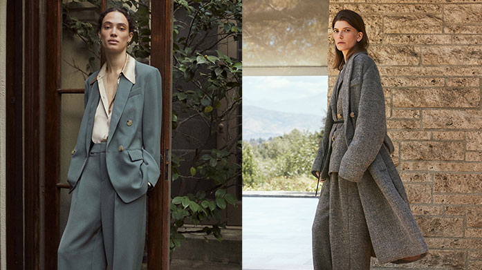 The Round Up: Workwear Outfits Shop pure sophistication in our workwear round up, featuring satin blouses, cashmere-blend jumpers, tailored blazers and more.