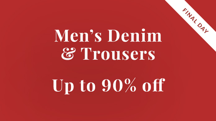 Men's Denim & Trousers