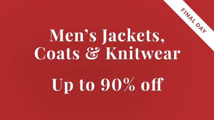 Men's Jackets, Coats & Knitwear
