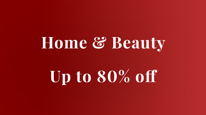 Home & Beauty Clearance Find the best home & beauty bargains inside our exclusive clearance. Think: Robers Radio Bluetooth speakers, IJP bedding and NEOM candles.