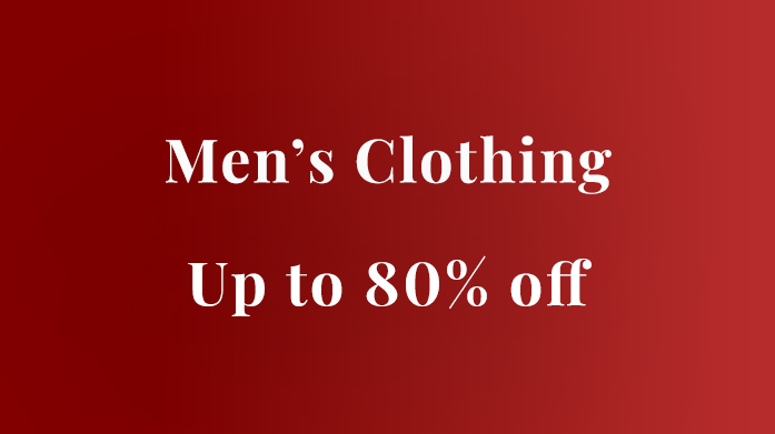 Men's Clothing Clearance Shop designer looks with up to 80% off inside our menswear clearance. Look out for polos, suits, casual clothing and more from BOSS, Replay & Diesel.