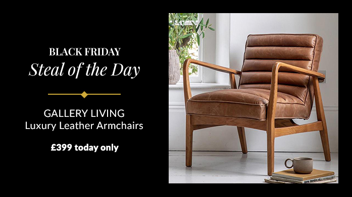 Only £399 Today! Price Drop on Leather Armchairs 