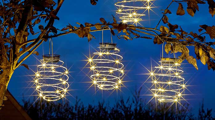 Smart Solar: Outdoor Garden Lighting & Accessories Let your garden be a magical space with Smart Solar’s lighting range. Find outdoor lightbulbs, lanterns, spotlights and more. Designed to automatically illuminate at night and powered by solar energy.