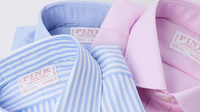 New In: Thomas Pink Shirt Collection