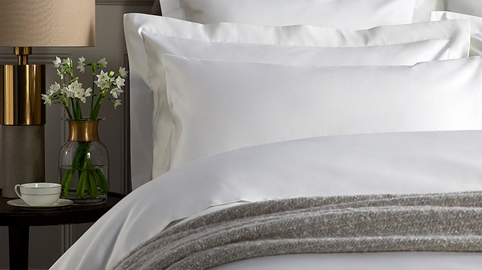 Up to 70% Off: Premium White & Neutral Bedding Love the clean, crisp hotel look? Look no further than our white bedding edit from Hotel Living, The Lyndon Company and friends.