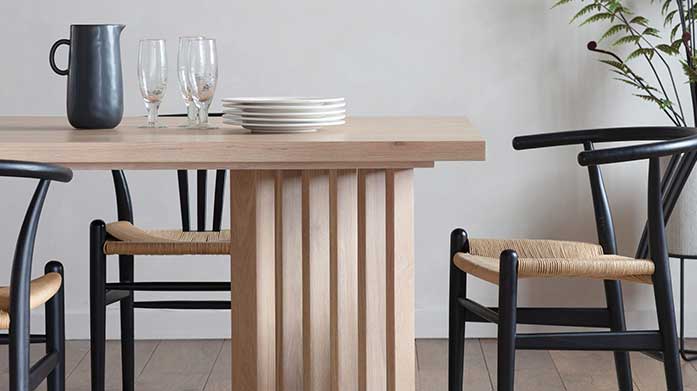 Discover Dining: Tables & Chairs Let your dining room be an enjoyable space for your guests. Find dining tables and chairs, bar stools, coffee tables and more.
