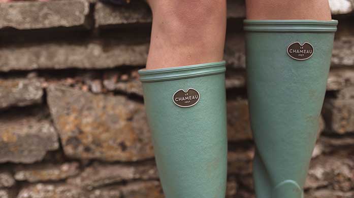 Le Chameau Footwear Shop wellies to take you from winter to festival season, exclusively from Le Chameau.