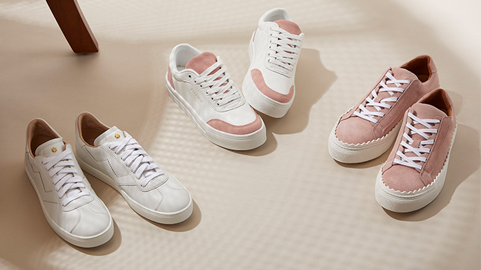 Spring Into Women's Trainers For your sporty-chic aesthetic, shop women’s on-trend trainers from Vans, Geox, Clarks, New Balance, PUMA, New Balance and friends.