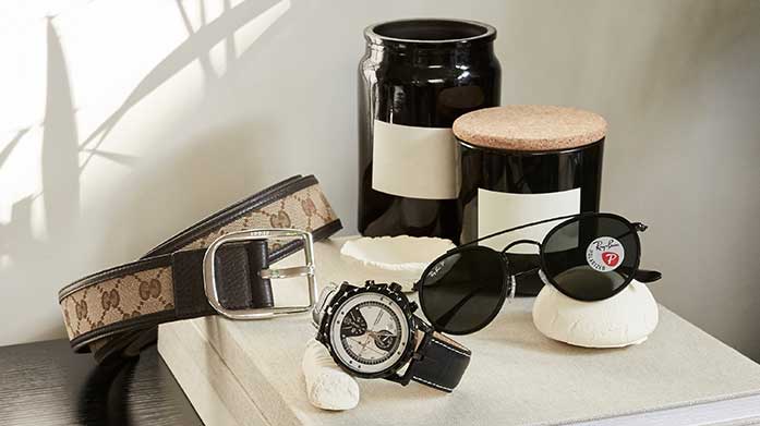 Men's Accessories Shop We all love a little luxury from time to time. Shop up to 60% off Replay belts, BOSS caps, Calvin Klein sunglasses and more.