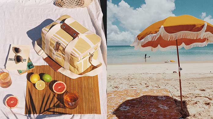 Business & Pleasure: Price Drop! Bag yourself a beach accessory with up to 70% off! Shop beach towels, cooler bags, deck chairs and parasols from Business & Pleasure Co.