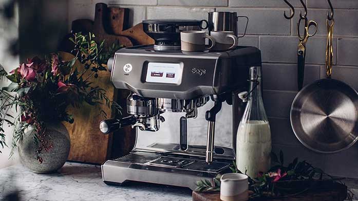 Sage: Premium Appliances Become the ultimate home barista with Sage’s luxury kitchen appliances. This edit showcases some of the brand’s signature coffee machines, including the Barista Pro™ and the Bambino®.