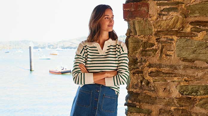Crew Clothing For Her Summer is officially here! Perfect your off-duty home & holiday looks with sweatshirts, blouses, shorts, skirts and more from quality British clothing brand, Crew Clothing.