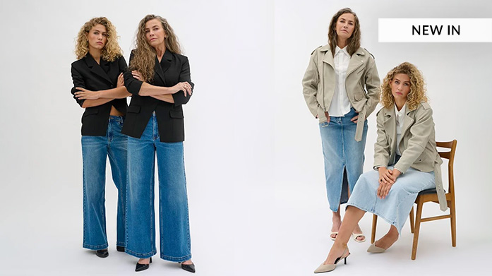 Brand Debut! My Essential Wardrobe With a design philosophy based on style having no age limit, My Essential Wardrobe helps women build a timeless, essential wardrobe, consisting of pieces they'll wear again and again. Shop blouses, shorts, dresses & denim to fit seamlessly into your capsule collection.