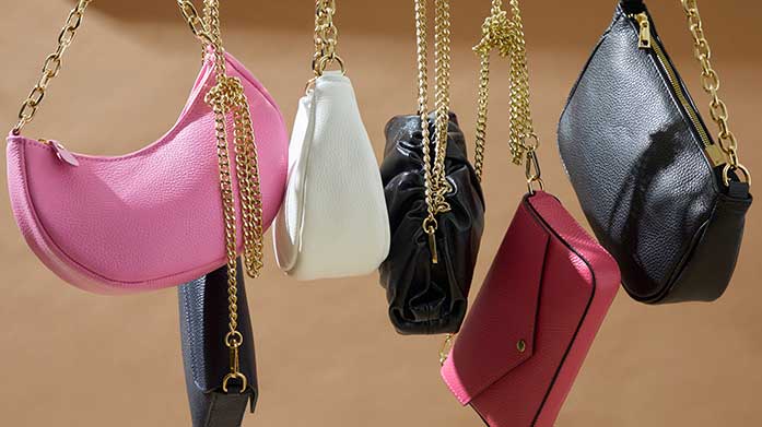 Just Arrived: The Perfect Summer Handbag Shop the ultimate summer accessory in our selection of blue, pink, orange and green handbags.