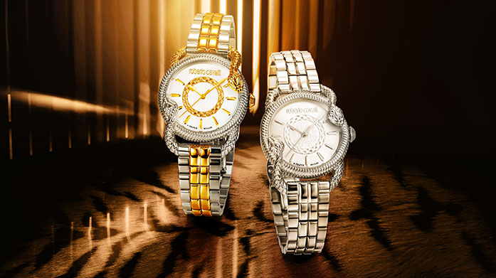 Roberto Cavalli Watches The most perfect and practical statement accessory for any outfit is a designer watch. Discover luxury timepieces from Roberto Cavalli.