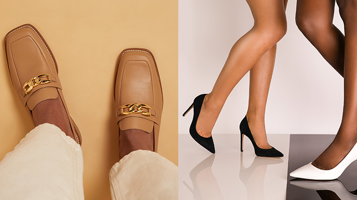 A-Z Women's Shoe Collection Need footwear to see you through day-to-night? Look no further than our Women's Shoe Collection from Clarks, LK Bennett and friends.