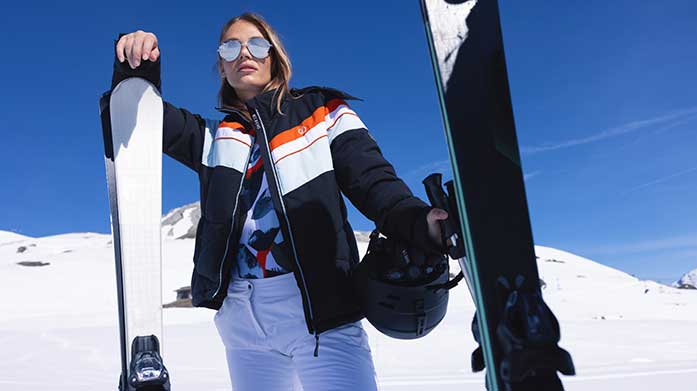 Dare2B Ski & Regatta For Her If a ski holiday is on your agenda this season, shop ski trousers, waterproof jackets, ski gloves and insulating midlayers from Regatta & Dare 2b.