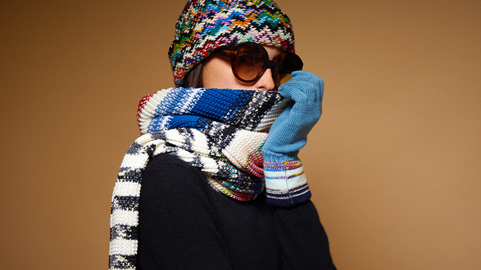 Missoni Winter Accessories Picks Boasting glamour and effortless elegance, this curated edit features an array of winter accessories from Missoni. From abstract scarves to knitted hats and beyond.
