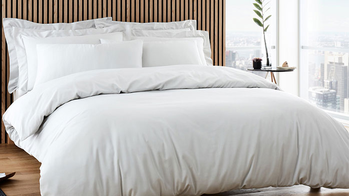 Crisp & Fresh: White & Neutral Bedding Dive into white & neutral bedding, filled with luxurious high thread-count duvet covers, pillowcases and bed sheets.