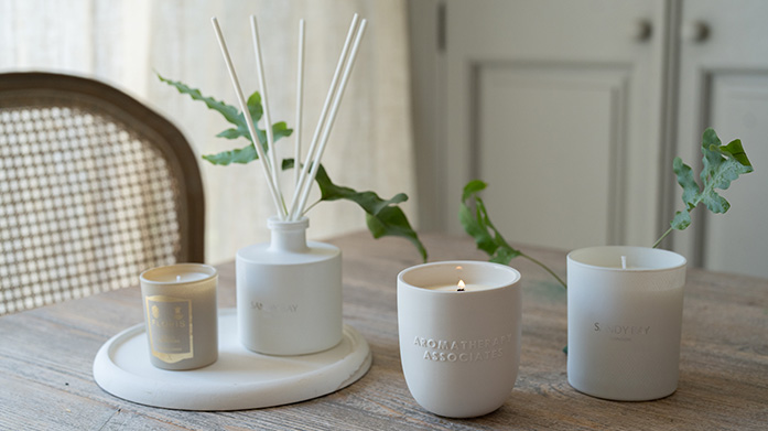Spring Scents: Diffusers & Candles From fruity to floral scents, indulge in the fragrance notes that evoke spring. Explore luxury candles and diffusers from Fired Earth, Sandy Bay London and NEOM.