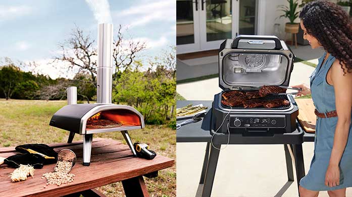Ooni, Ninja & More: Outdoor Entertaining  Enjoy a summer of entertaining with up to 50% off Ninja grills, Global knives, Tramontina utensils and Roberts radios.