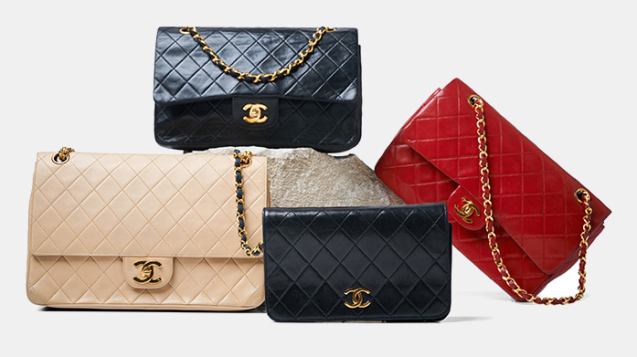 Spotlight On: Vintage Chanel Come in and meet the icons. Shop luxury accessories, including the brand's signature quilted flap bag, from our vintage Chanel sale.