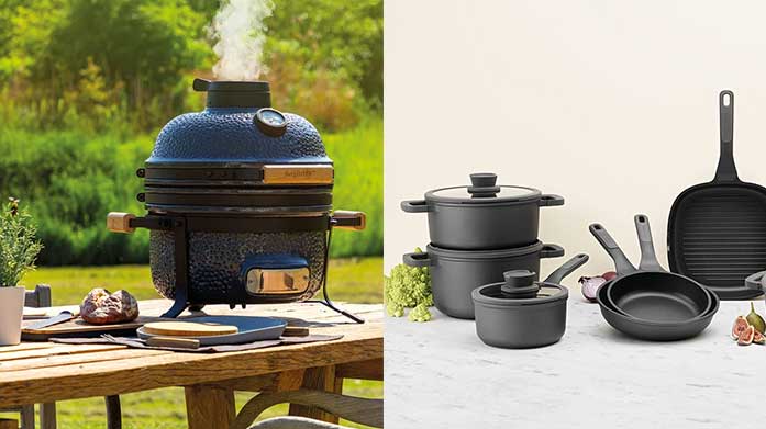 Berghoff: Cook & Grill  BergHOFF BBQs and cookware are by your side through breakfast, lunch and dinner. For garden parties and sunset soirees, choose BergHOFF this spring.