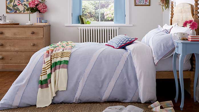 Big Brand Bedding! Delve into your ultimate sleep sanctuary with the help of our beautiful bedding and bedtime accessories from Scion, Joules, V&A and friends.