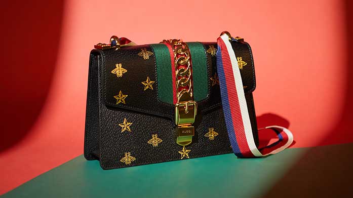 Gucci: Last Of Bestsellers Combining sports with luxury, the adidas x Gucci collaboration features retro and iconic accessories. 