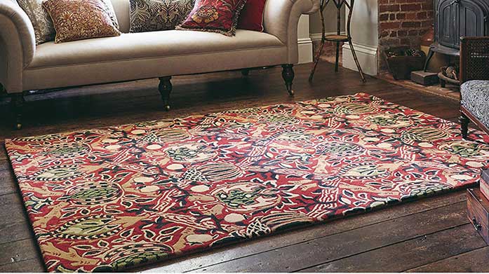 Designer Rugs & Doormats: Morris & Co & More Maximum style, minimal maintenance. Browse designer rugs from Sanderson, Harlequin and Morris & Co.