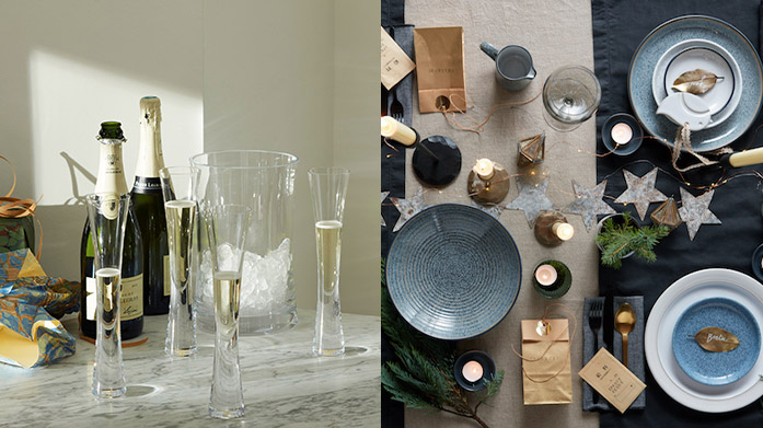 Entertaining At Home Hey there, hostess with the mostess! Entertain house guests with our carefully curated edit including bluetooth speakers, champagne glasses and serving platters.