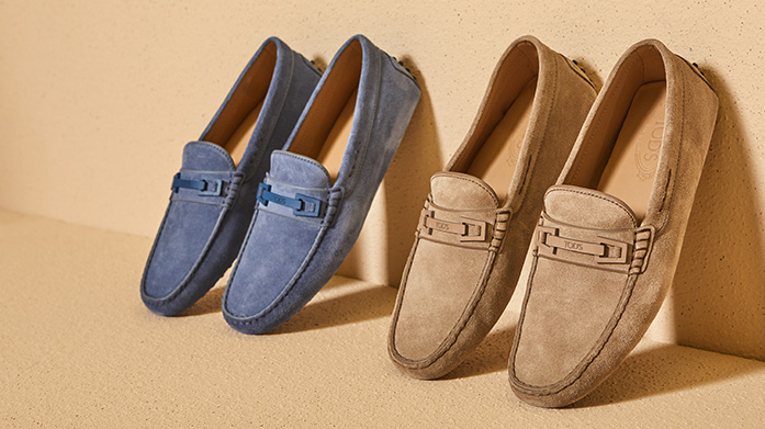 Stepping Into Style! Men's Footwear Pick up a pair of John White Derby shoes, TOMS espadrilles, Geox sandals or Hush Puppies slippers inside our men's shoe sale.
