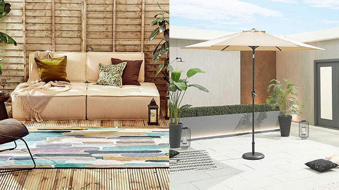 Outdoor Accessories: Cushions, Rugs & Solar Lighting