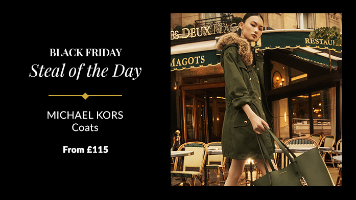 Black Friday Steal: Michael Kors Coats From £115