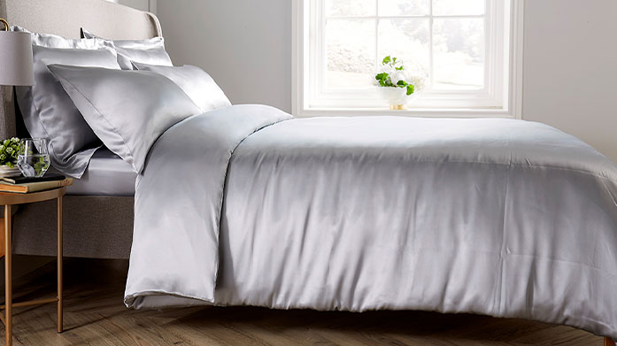 Sleeping in Silk: Luxurious Bedding